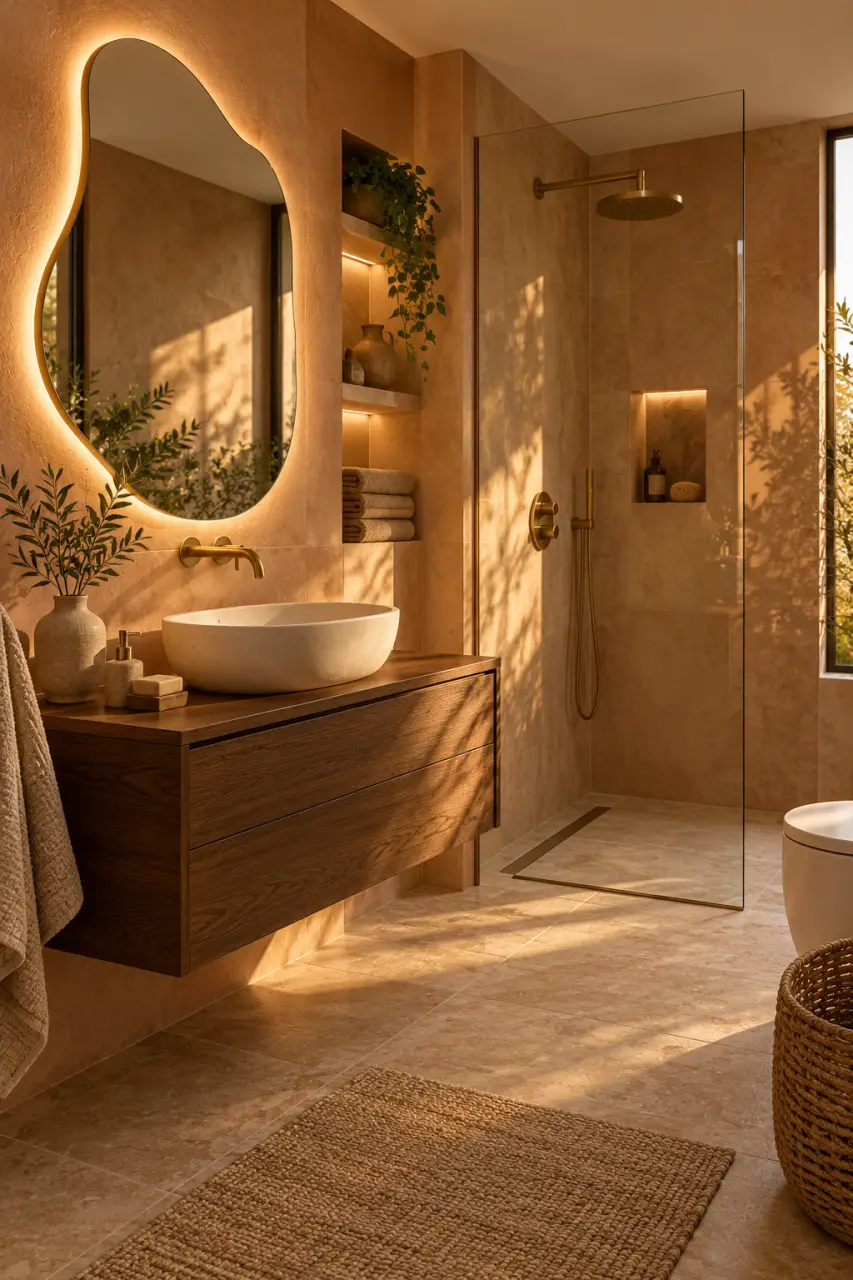 Salle de bains design : du caractère sans encombrer l’espace