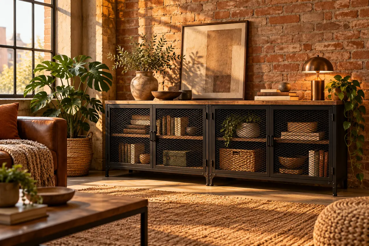 Meuble de rangement industriel : le style ne suffit pas, 6 vérifications avant d’acheter