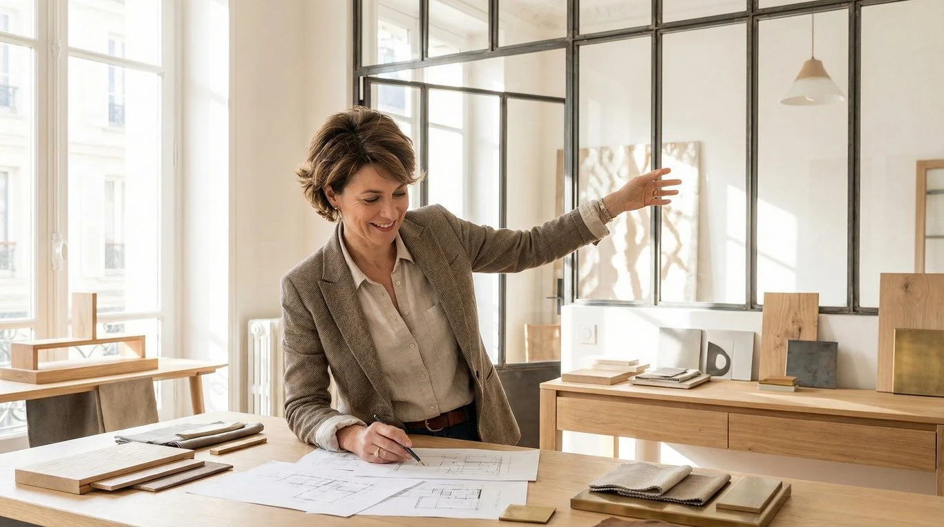 Photo de Camille Dupont, co-fondatrice d'Atelier Oriel