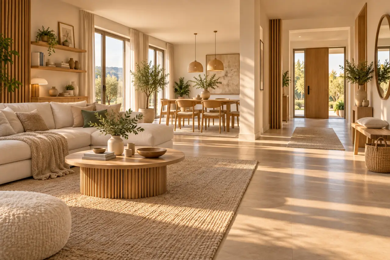 Décoration bois intérieur maison : réchauffer chaque pièce sans l’alourdir