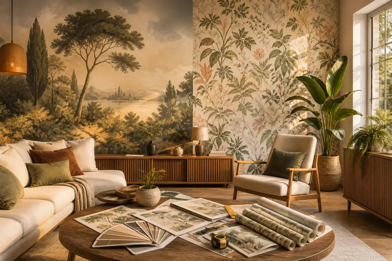 Fresque murale ou papier peint panoramique : comment choisir le bon style, le bon format et le bon support ?