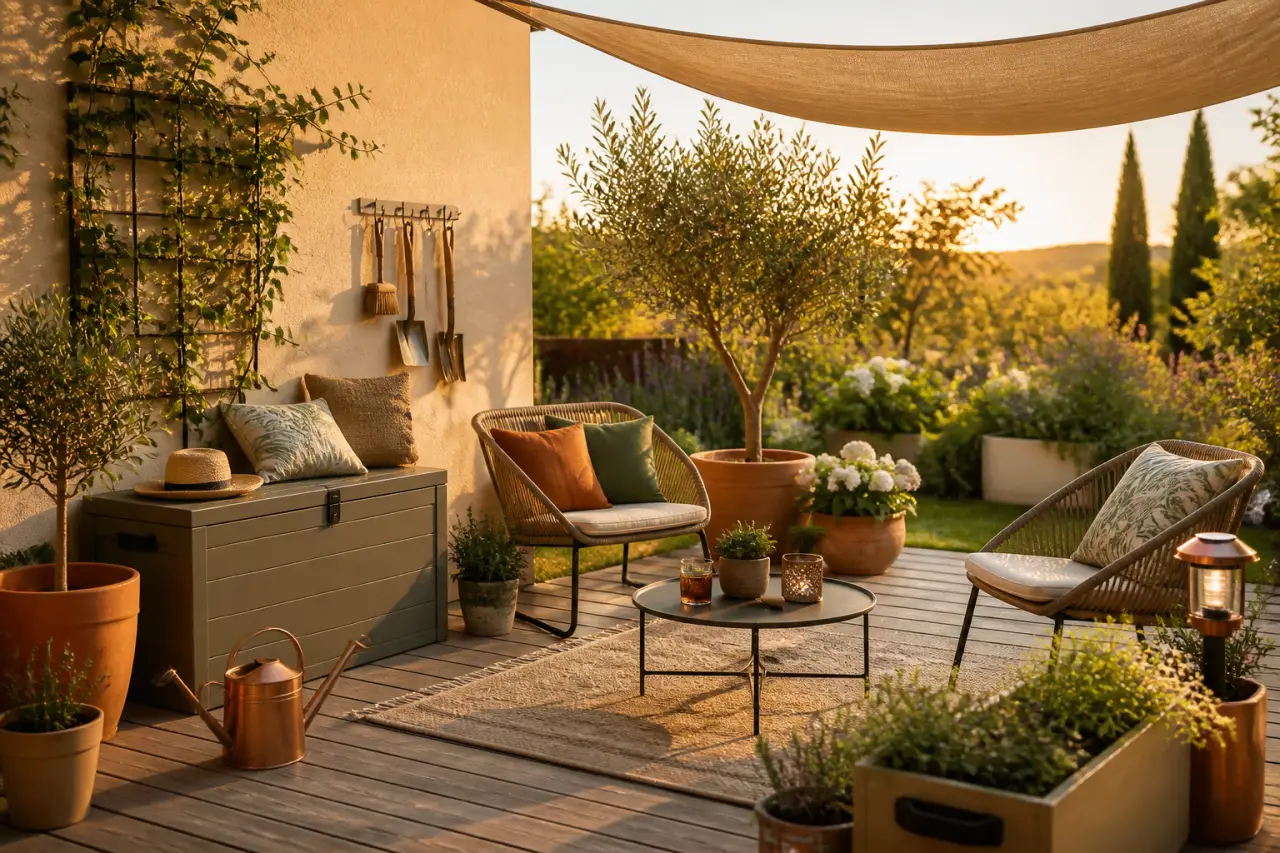 Accessoires de jardin : choisir selon l’espace, l’usage et la résistance aux intempéries
